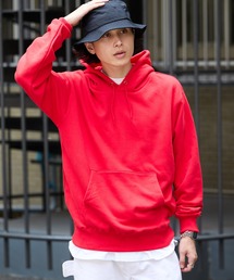 ▲CROSS&STITCH/クロスアンドステッチ レギュラーウェイト 裏パイル プルオーバーパーカー スウェット トレーナー 無地 10oz ユニセックス 2026年 秋 秋服 冬 冬服