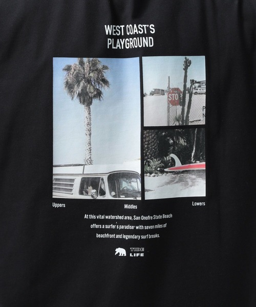 BAYFLOW（ベイフロー）の「【接触冷感】フォトクール半袖Tシャツ（Tシャツ/カットソー・メンズ・ホワイト/ブラック・LARGE/MEDIUM）」の10枚目の写真