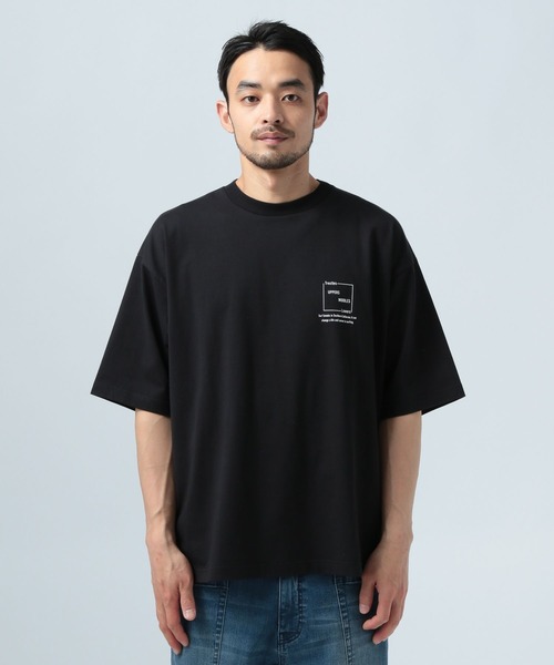 BAYFLOW（ベイフロー）の「【接触冷感】フォトクール半袖Tシャツ（Tシャツ/カットソー・メンズ・ホワイト/ブラック・LARGE/MEDIUM）」の9枚目の写真