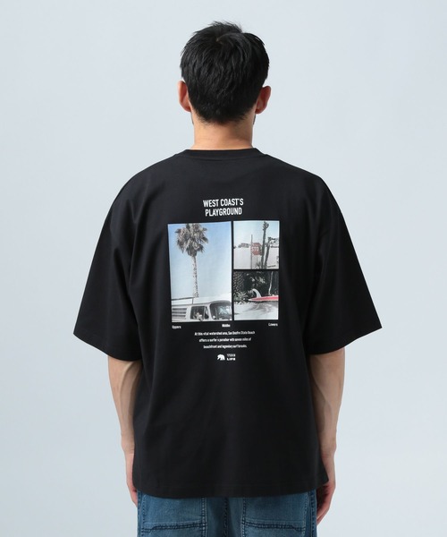 BAYFLOW（ベイフロー）の「【接触冷感】フォトクール半袖Tシャツ（Tシャツ/カットソー・メンズ・ホワイト/ブラック・LARGE/MEDIUM）」の7枚目の写真