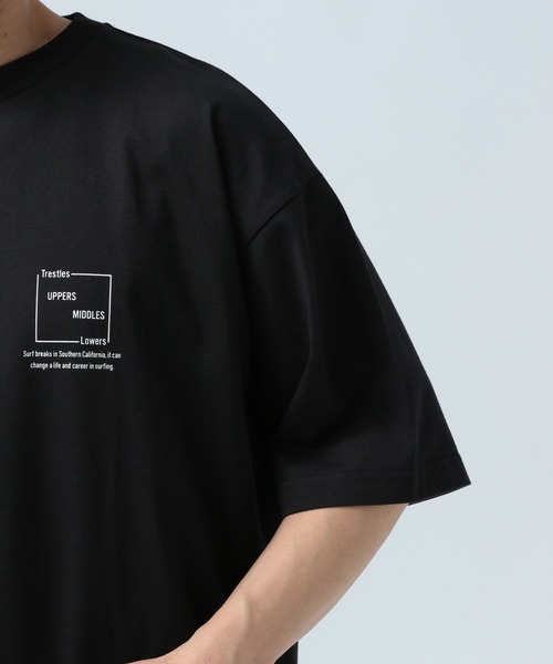 BAYFLOW（ベイフロー）の「【接触冷感】フォトクール半袖Tシャツ（Tシャツ/カットソー・メンズ・ホワイト/ブラック・LARGE/MEDIUM）」の4枚目の写真