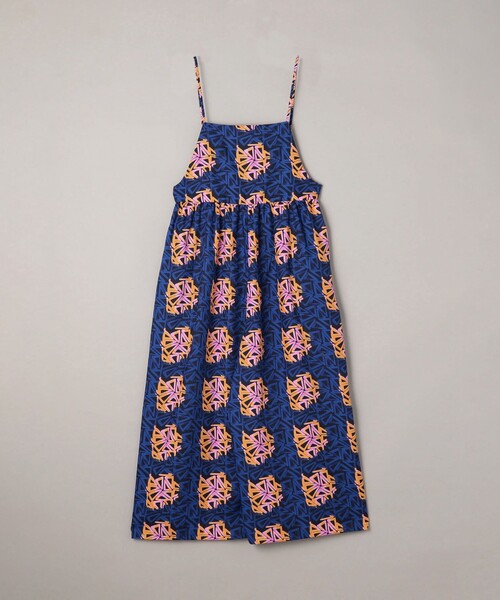 coen（コーエン）の「【スザンヌさんコラボ】Suuバティック柄キャミサロペット（サロペット/オーバーオール・レディース・コバルトブルー/オレンジ・M/L）」の9枚目の写真
