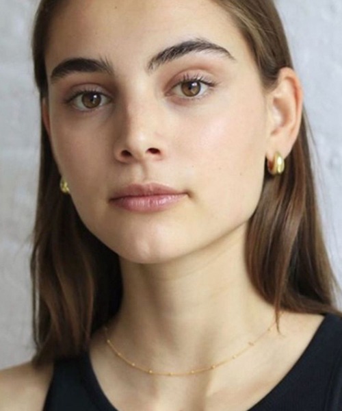 TOM WOOD（トムウッド）の「【TOMWOOD】ice hoop small アイスフープ ゴールド ピアス　ユニセックス（ピアス（両耳用）・レディース・ゴールド・FREE）」の8枚目の写真