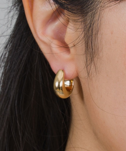 TOMWOOD】ice hoop small アイスフープ ゴールド ピアス ユニ