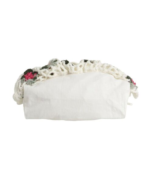 merry jenny（メリージェニー）の「クロシェティアードポシェット（ショルダーバッグ・レディース・オフホワイト/ブラック・FREE）」の18枚目の写真