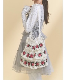 merry jenny | クロシェティアードポシェット(ショルダーバッグ)