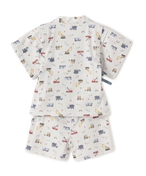 petit main（プティマイン）の「【WEB限定】boysアソート甚平（浴衣・キッズ・ライトグリーン/ネイビー・100cm/80ｃｍ/90cm/110cm/120cm/130cm）」の8枚目の写真