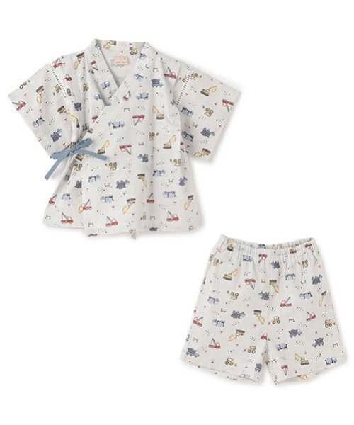 petit main（プティマイン）の「【WEB限定】boysアソート甚平（浴衣・キッズ・ライトグリーン/ネイビー・100cm/80ｃｍ/90cm/110cm/120cm/130cm）」の9枚目の写真