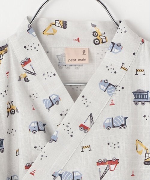 petit main（プティマイン）の「【WEB限定】boysアソート甚平（浴衣・キッズ・ライトグリーン/ネイビー・100cm/80ｃｍ/90cm/110cm/120cm/130cm）」の10枚目の写真