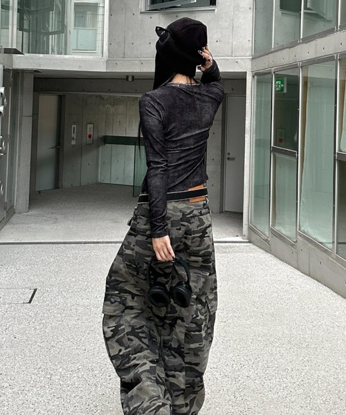 バルーンカモフラージュデニム（その他パンツ）｜KsG