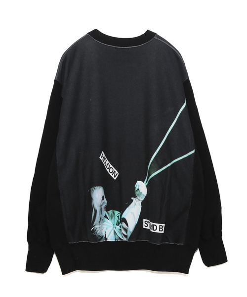 UNDERCOVER（アンダーカバー）の「UC2E4815-3（スウェット・メンズ・ブラック・5/4/3/2）」の2枚目の写真