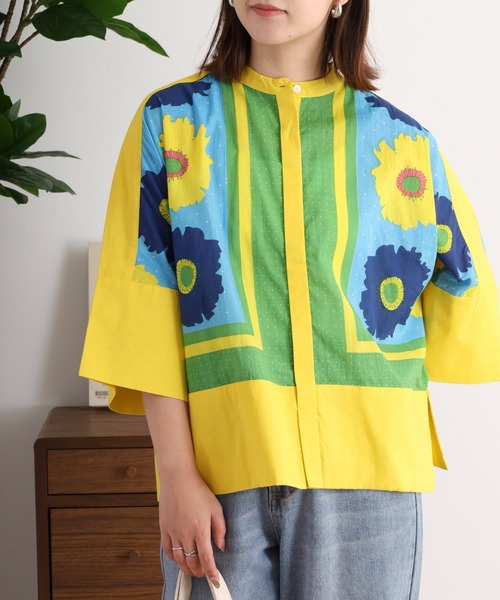 KILKI(キルキー)の「kilki バンドカラードルマンブラウス(シャツ/ブラウス・レディース・ピンク系その他/ブルー系その他・FREE)」の3枚目の写真