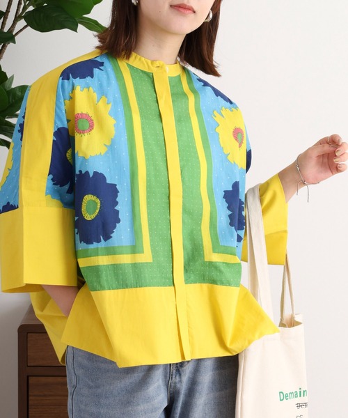 KILKI(キルキー)の「kilki バンドカラードルマンブラウス(シャツ/ブラウス・レディース・ピンク系その他/ブルー系その他・FREE)」の4枚目の写真