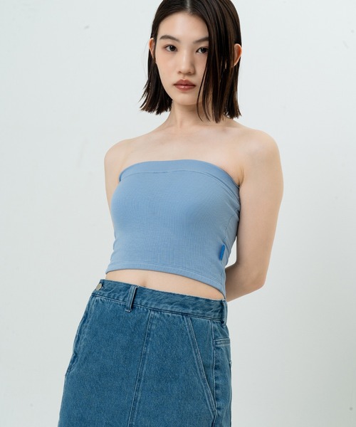 邦楽 PON PON KING/BLUE TUBE TOP（Tシャツ/カットソー）｜BLUE×PALANG（ブルーパラン