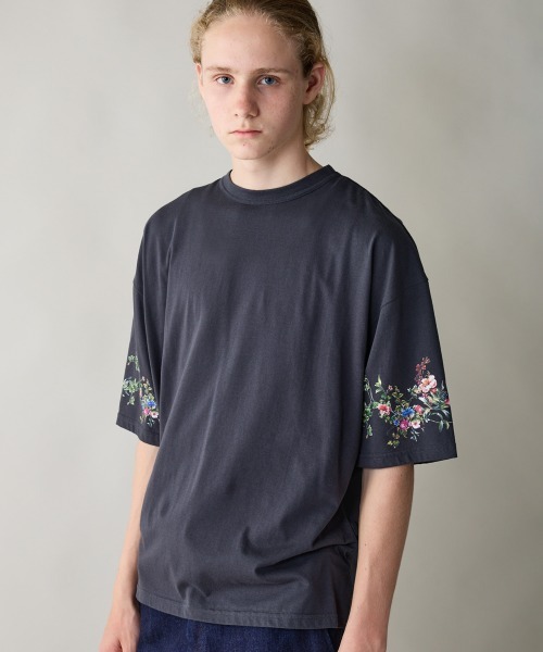 rehacer : Botanical Sleeve CS / ボタニカルスリーブカットソー（T
