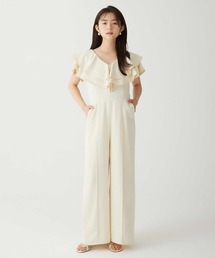 セール】LAME TWEED BUSTIER ROMPERS（サロペット/オーバーオール