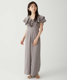 Luan（ルアン）の「【Luan】FRILL ALL IN ONE/フリルオールインワン（サロペット/オーバーオール）」