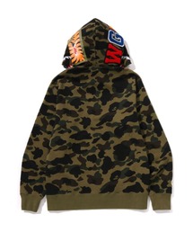 トップス A BATHING APE 1st camo shark zip hoodie BAPE X SPOTIFY BY CENTRAL CEE 】CAMO SHARK FULL ZIP HOODIE | bape.com