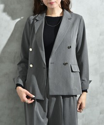 INTERPLANET（インタープラネット）の「Ｔ／Ｒサイロ２ＷＡＹツイルダブルジャケット（テーラードジャケット）」