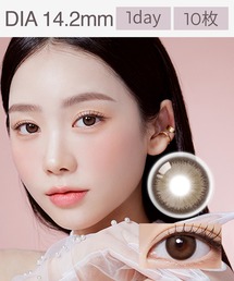 OLOLA（オロラ）の「Olola 1day MUTED Choco カラコン(1日タイプ10枚入り)（コンタクトレンズ・カラコン）」