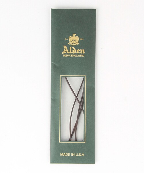 ALDEN（オールデン）の「ALDEN: 5アイレット シューレース（シューケア用品・メンズ・ブラウン/ブラック・ONE SIZE）」の4枚目の写真