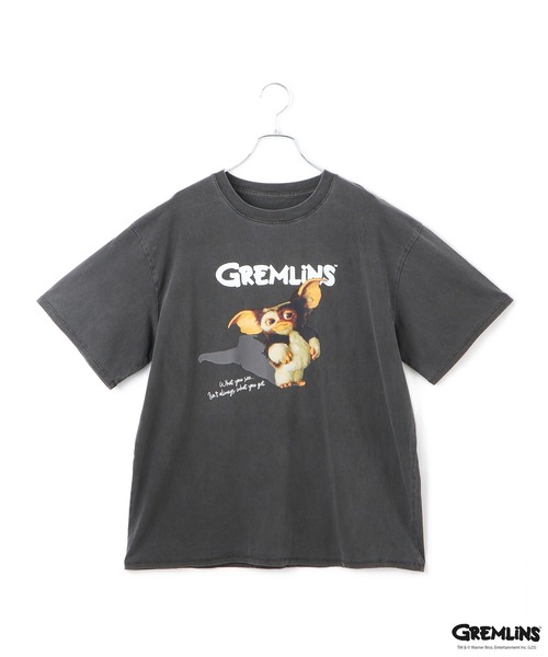 VIS(ビス)の「【グレムリン】VIS別注 ピグメントビッグTシャツ(Tシャツ/カットソー・レディース・ブルー系その他4/ホワイト系その他/スミクロ・FREE)」の11枚目の写真