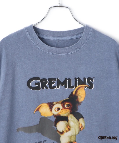 VIS(ビス)の「【グレムリン】VIS別注 ピグメントビッグTシャツ(Tシャツ/カットソー・レディース・ブルー系その他4/ホワイト系その他/スミクロ・FREE)」の16枚目の写真