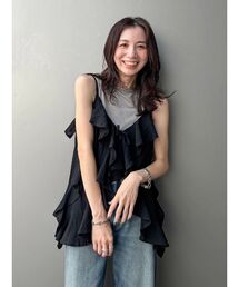 Ungrid | コットンフリルキャミ(キャミソール)