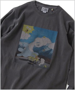 6.2oz ピグメントイエティフォトTEE