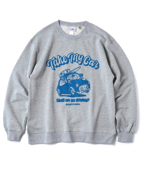 【未使用】スウェットシャツ 10.3oz Take My Car スウェットシャツ | ジムマスター（gym