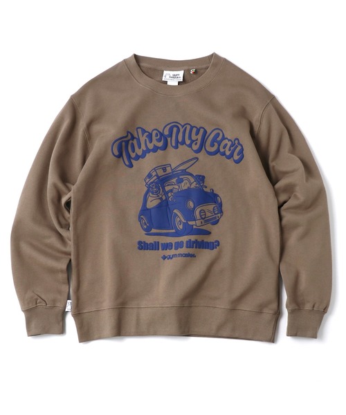 【未使用】スウェットシャツ 10.3oz Take My Car スウェットシャツ | ジムマスター（gym
