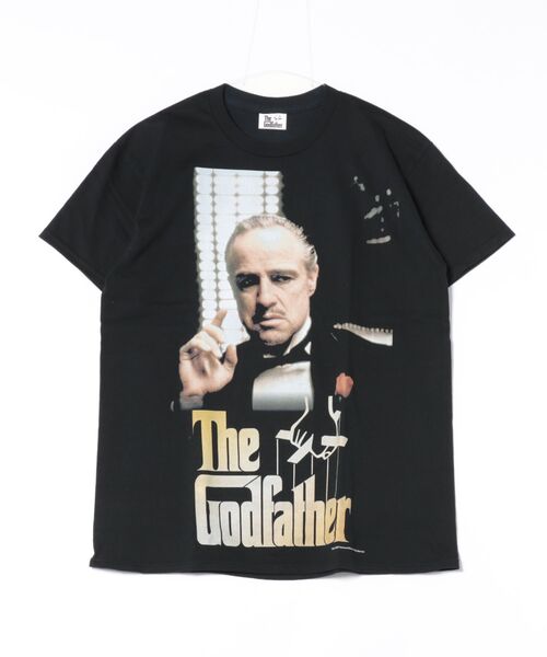 JACKSON MATISSE(ジャクソンマティス)の「【JACKSON MATTISE/ジャクソンマティス】Godfather -Vito AndoliniCorleone Tee-/ゴッドファーザーコラボ半袖Tシャツ(Tシャツ/カットソー・メンズ・ブラック・MEDIUM)」の1枚目の写真
