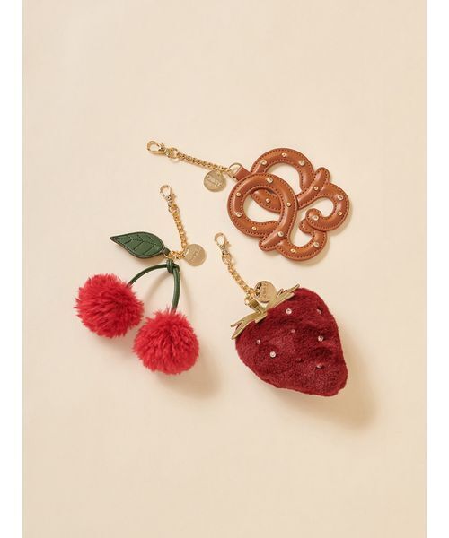 SNIDEL（スナイデル）の「バリエモチーフチャーム（チャーム・レディース・キャメル/レッド/ボルドー・F）」の6枚目の写真