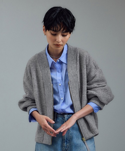 WEB限定】イタリアンエアリーブルゾン（ブルゾン）｜SALON adam et