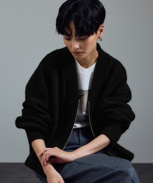 WEB限定】イタリアンエアリーブルゾン（ブルゾン）｜SALON adam et