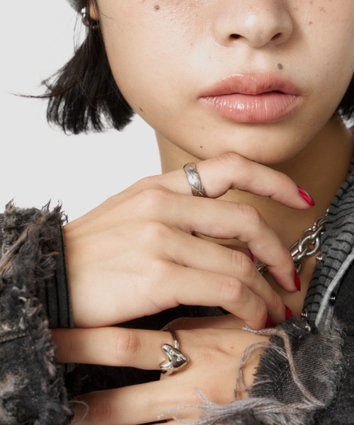 DTYYPE(ドタイプ)の「ストーンハートリング(リング・レディース・ゴールド/シルバー・FREE)」の15枚目の写真