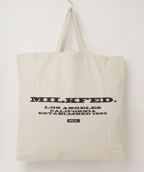 PEANUTS（ピーナッツ）の「MILKFED. × PEANUTS JOE COOL COMIC BIG TOTE（トートバッグ・レディース・ホワイト/レッド・ONE SIZE）」の21枚目の写真