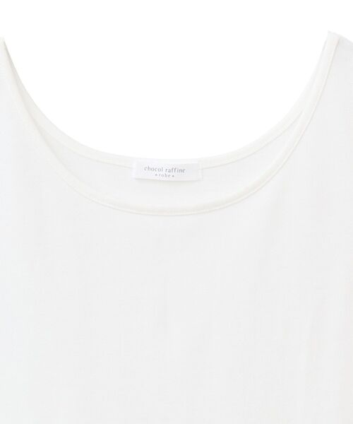 Green　Parks（グリーンパークス）の「裾プリーツタンクトップ（タンクトップ・レディース・ホワイト・FREE）」の15枚目の写真