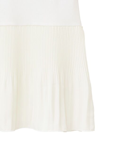 Green　Parks（グリーンパークス）の「裾プリーツタンクトップ（タンクトップ・レディース・ホワイト・FREE）」の7枚目の写真