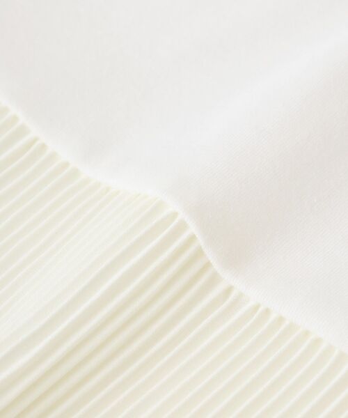 Green　Parks（グリーンパークス）の「裾プリーツタンクトップ（タンクトップ・レディース・ホワイト・FREE）」の8枚目の写真