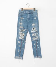 vetements 19aw 再構築 ステッカー デニムパンツ vetements 19aw 再構築 ステッカー デニムパンツ - メルカリ