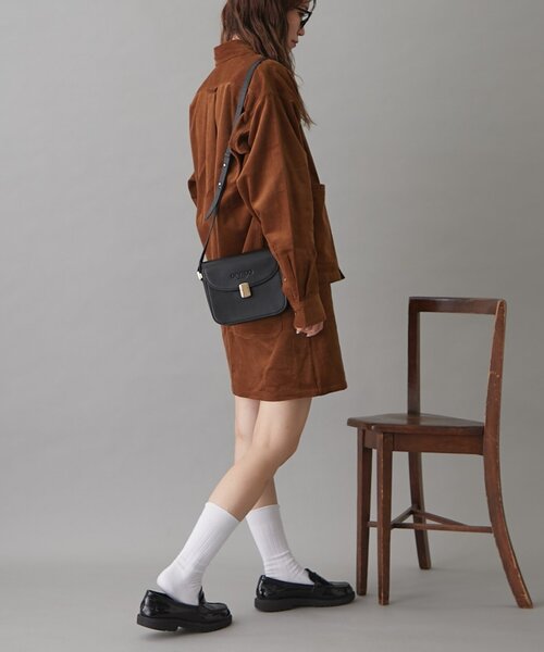 GEVACO(ゲバコ)の「【GEVACO】コーデュロイミニスカート(スカート・レディース・キャメル/アイボリー/ブラック・ONE SIZE)」の8枚目の写真