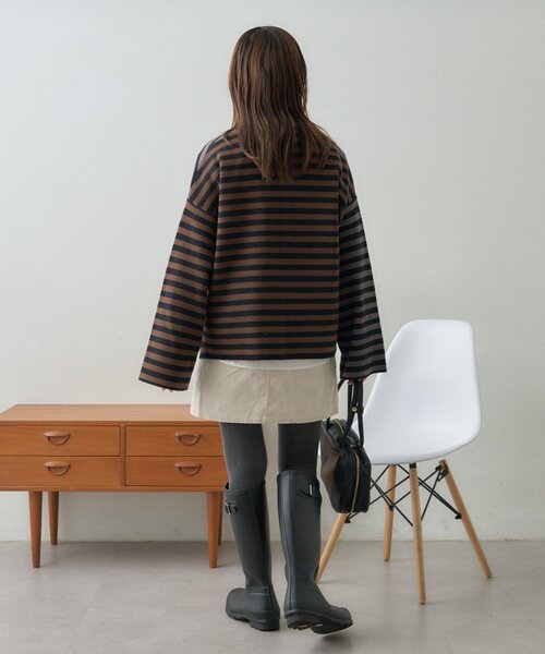 GEVACO(ゲバコ)の「【GEVACO】コーデュロイミニスカート(スカート・レディース・キャメル/アイボリー/ブラック・ONE SIZE)」の20枚目の写真