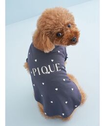 gelato pique（ジェラートピケ）の「【USAGI ONLINE/ZOZO限定】【CAT&DOG】【接触冷感】ハート柄プルオーバー（ペットウェア）」