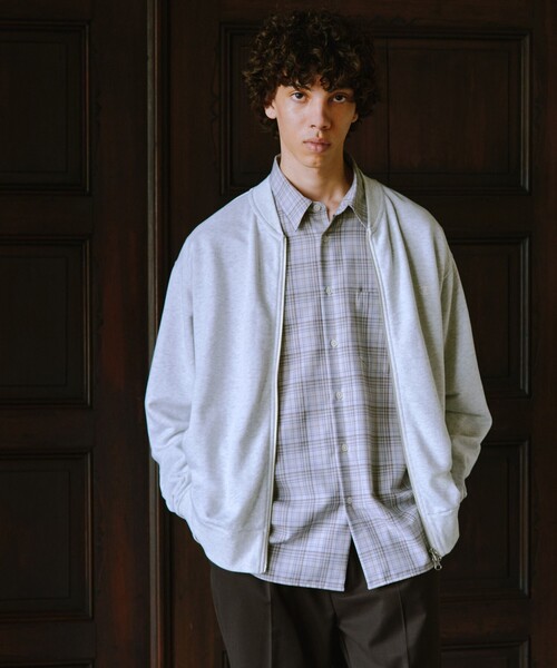green label relaxing（グリーンレーベルリラクシング）の「ウォッシャブル チェック ジャストルーズ シャツ（シャツ/ブラウス・メンズ・ダークブラウン/ナチュラル/ダークグレー・XL/L/M/S）」の5枚目の写真