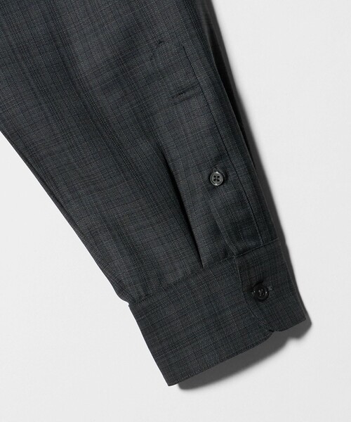 green label relaxing（グリーンレーベルリラクシング）の「ウォッシャブル チェック ジャストルーズ シャツ（シャツ/ブラウス・メンズ・ダークブラウン/ナチュラル/ダークグレー・XL/L/M/S）」の12枚目の写真