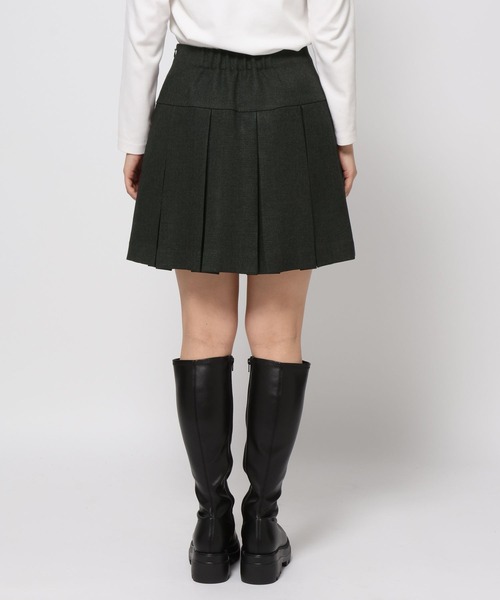 LOWRYS FARM(ローリーズファーム)の「ラナテックプリーツミニスカート 455462(スカート・レディース・チャコールグレー/チェック/ブラウン・FREE)」の15枚目の写真