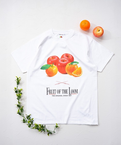 FRUIT OF THE LOOM(フルーツオブザルーム)の「FTL×EVA FRUITS Tシャツ / ユニセックス / ジェンダーレス(Tシャツ/カットソー・メンズ・イエロー/レッド/パープル・XL/M/S/L)」の9枚目の写真