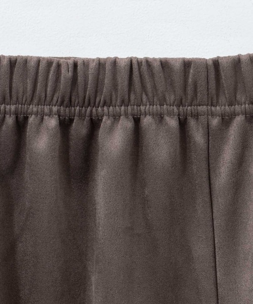 NAVY（ネイビー）の「nAvy フェイクスウェードフレアスカート（スカート・レディース・モカ/ベージュ・L/M）」の5枚目の写真