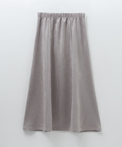 NAVY（ネイビー）の「nAvy フェイクスウェードフレアスカート（スカート・レディース・モカ/ベージュ・L/M）」の6枚目の写真